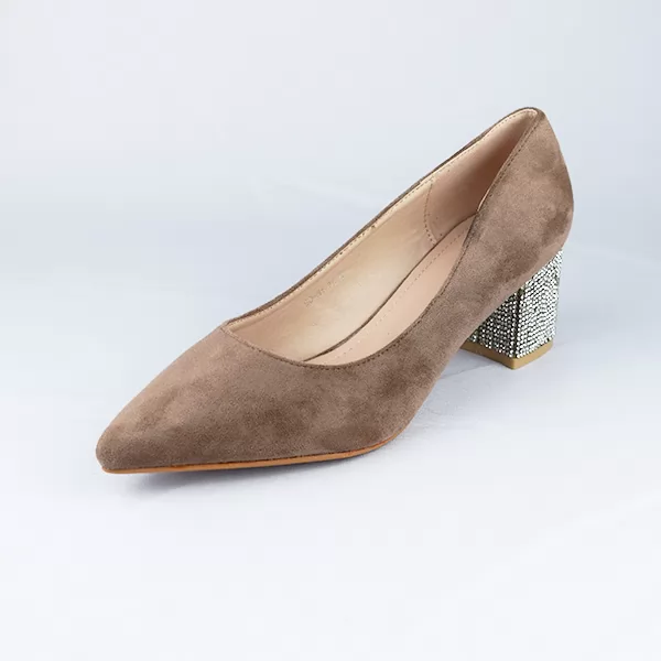 Escarpin pour Femme  S031 khaki..........   sandale médicale femme confortable Maroc